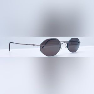 NR 344 Bronze Oval Sunglasses Frames Only